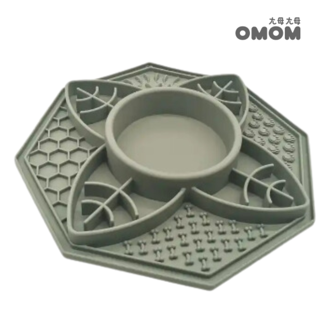 OMOM 寵物舔食墊-熱帶雨林 大型進階款